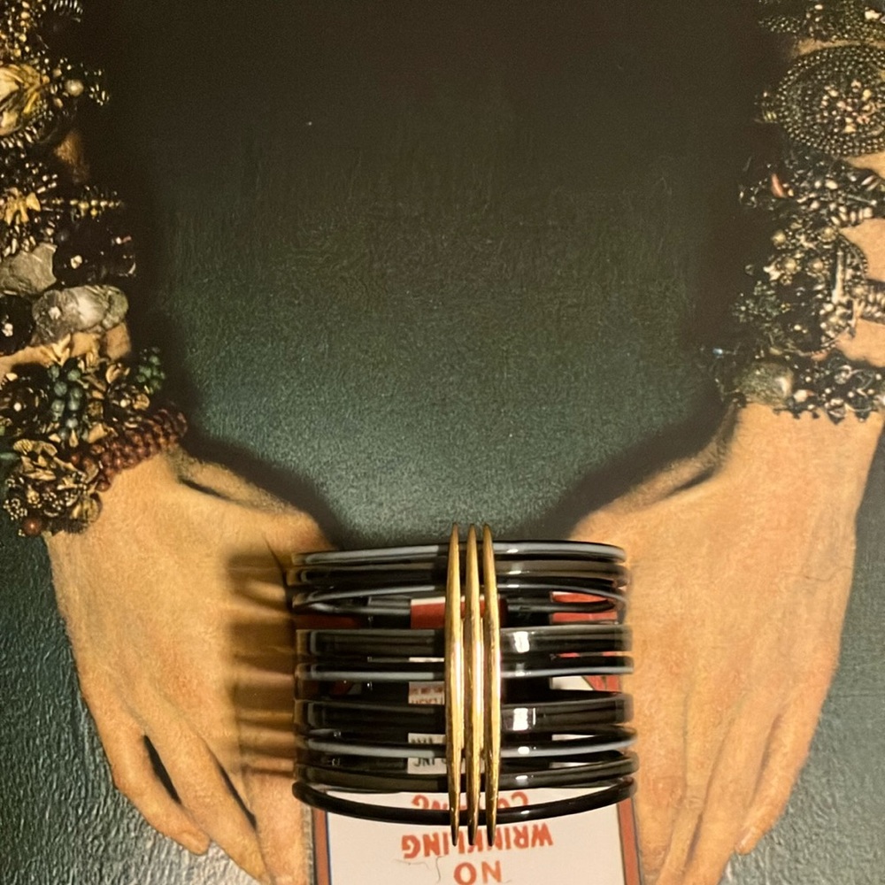 Beautiful, Vintage, resin bracelet.